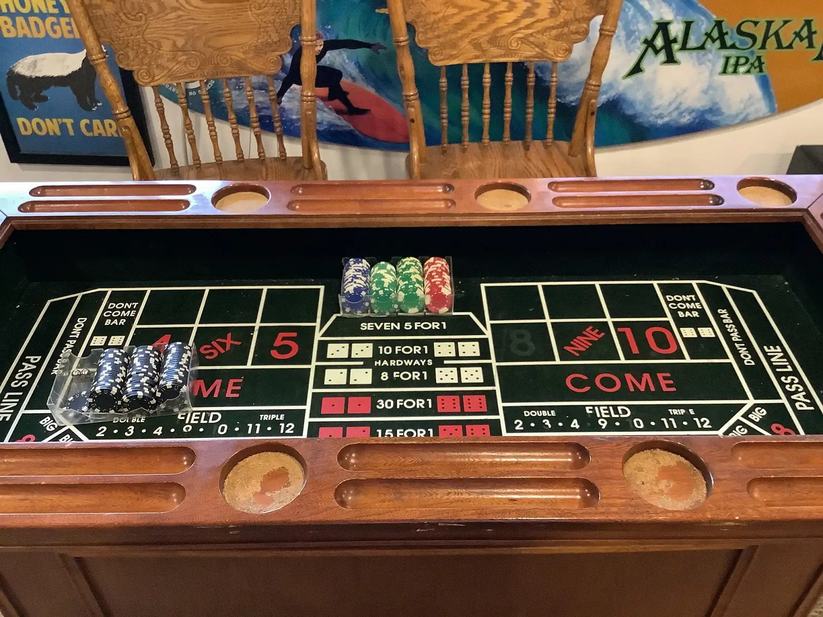 craps table